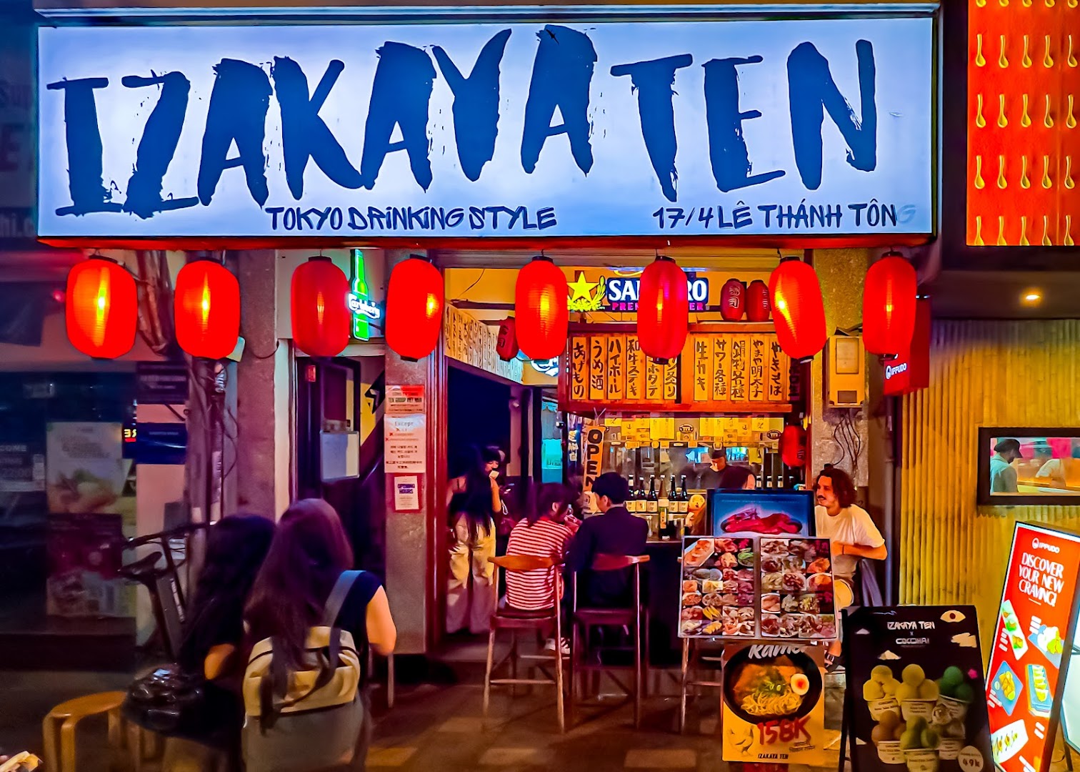 IZAKAYA TEN Le Thanh Ton｜ไซ่ง่อน・ร้านอาหาร