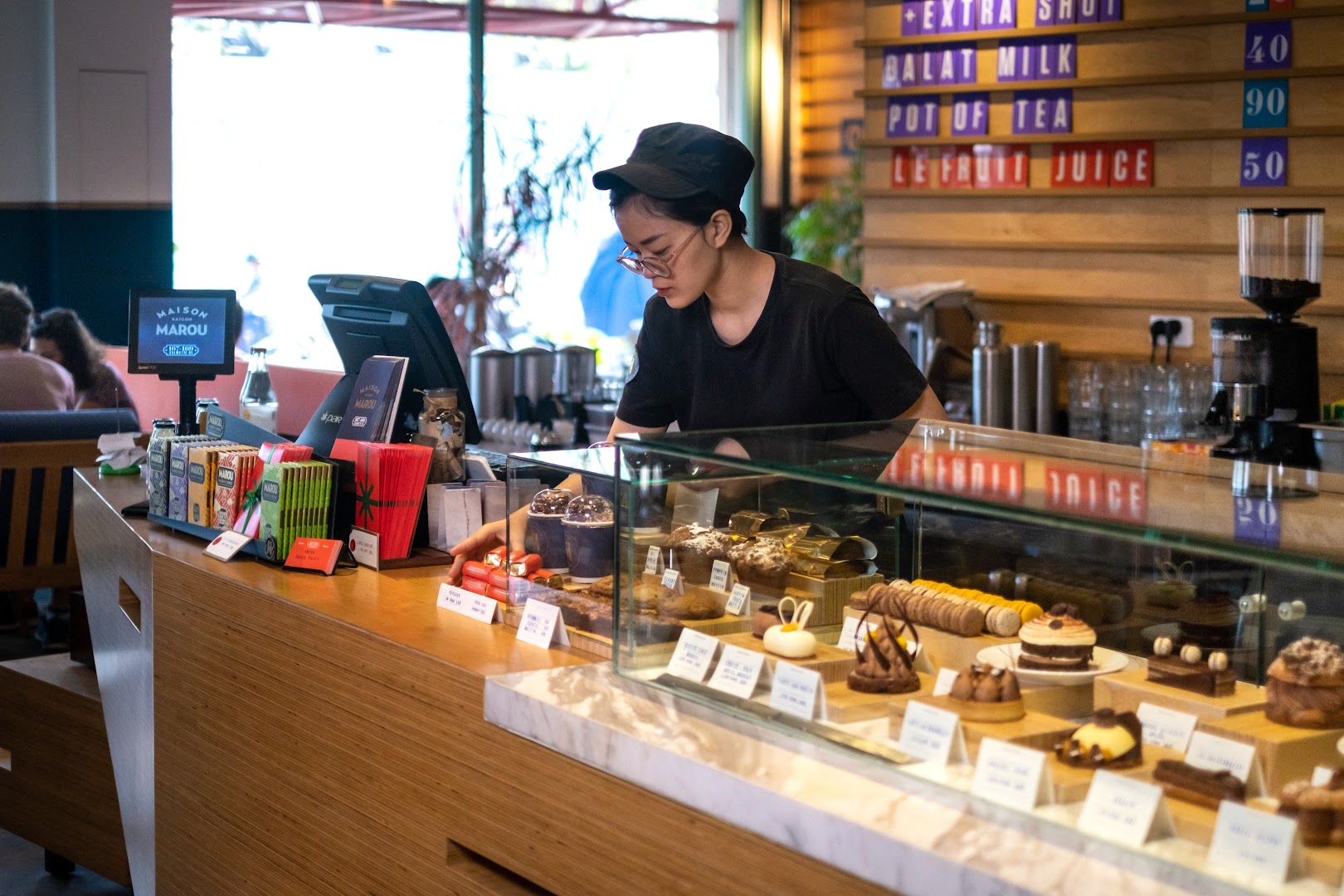 Maison Marou Flagship Saigon｜เบ๊นถั่ญ・ร้านอาหาร